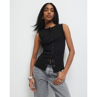 Black Popper Tank Top