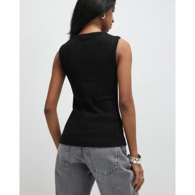 Black Popper Tank Top