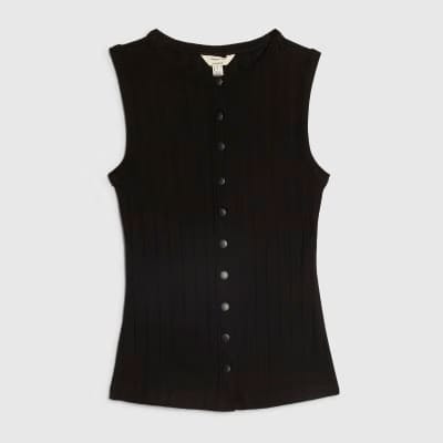 Black Popper Tank Top