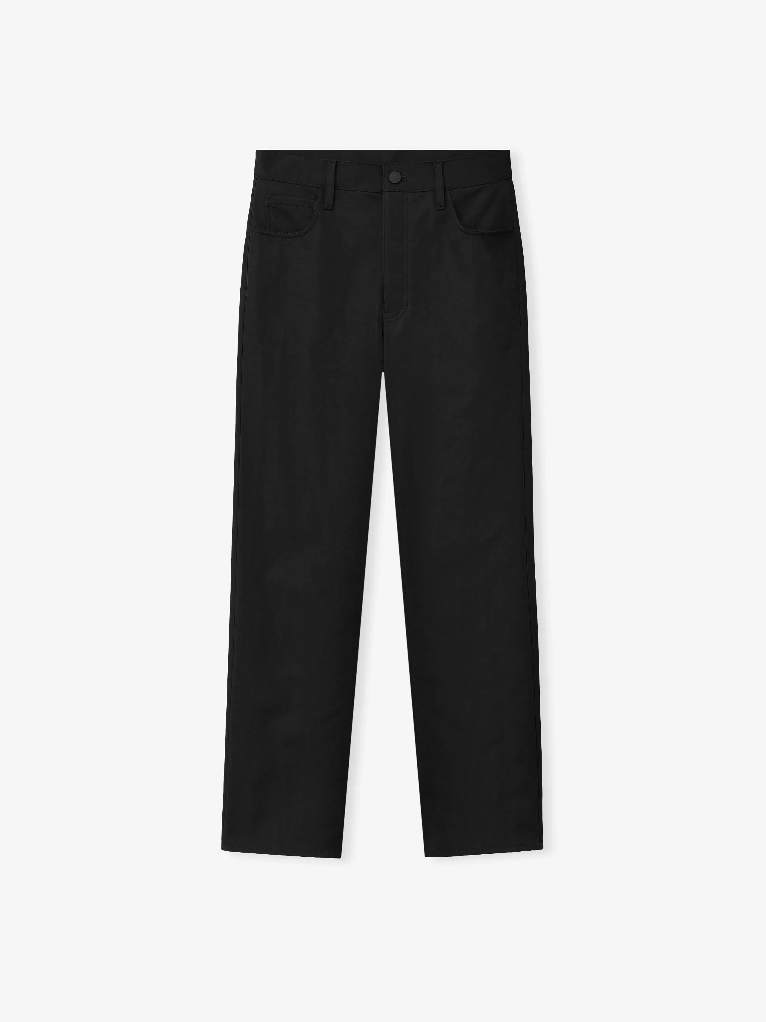 Essentials Textured Nylon 5 Pocket Pant Vintage Black