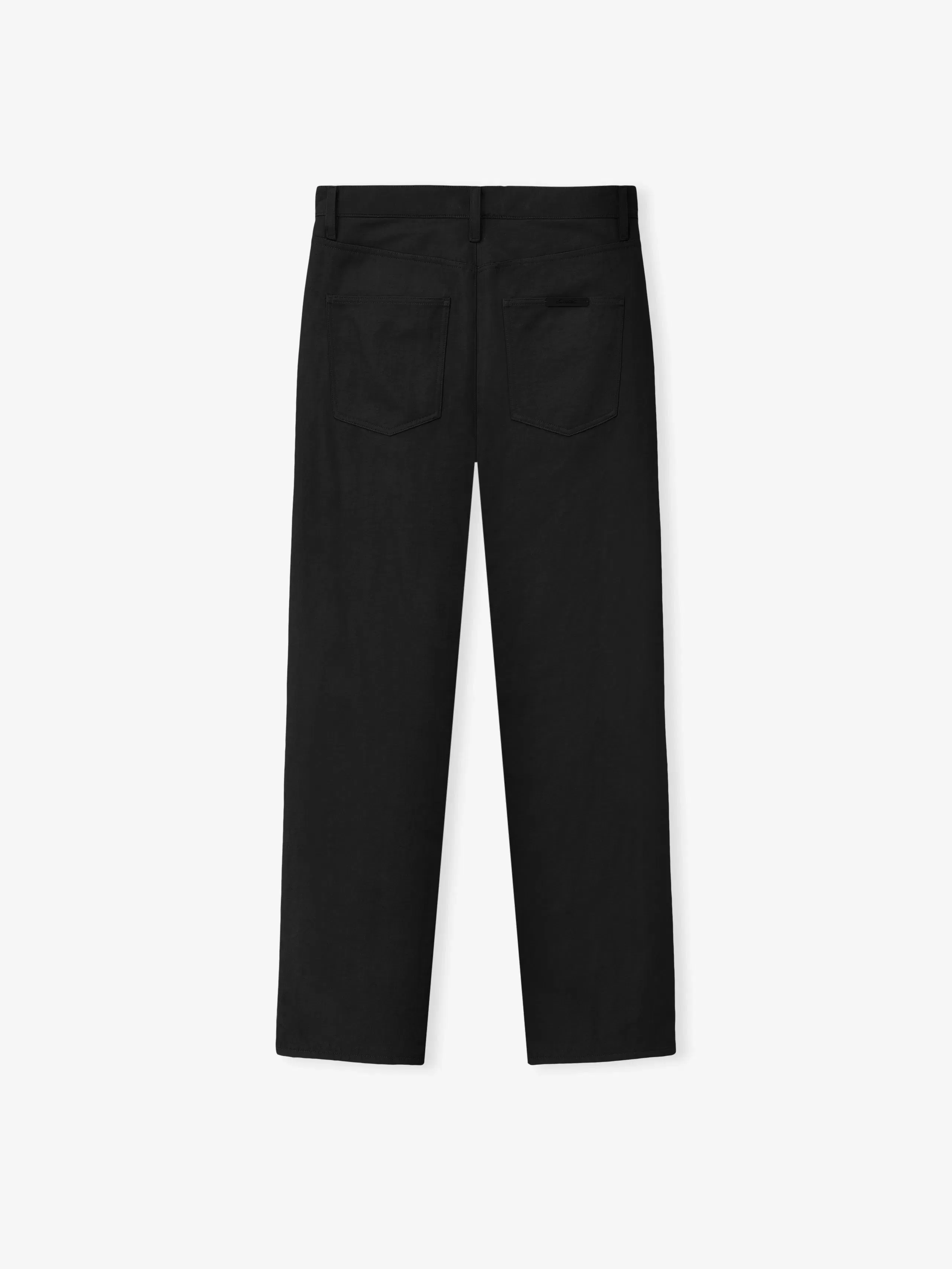 Essentials Textured Nylon 5 Pocket Pant Vintage Black