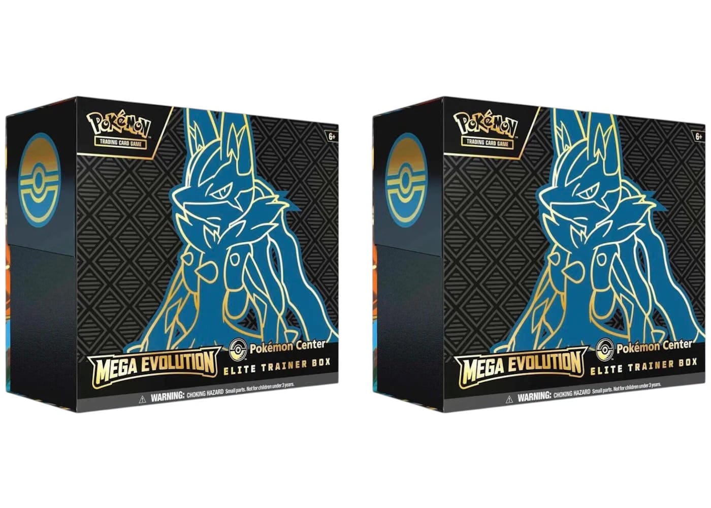 2025 Pokemon Mega Evolution Mega Lucario Elite Trainer Box Pokemon Center 2X Lot