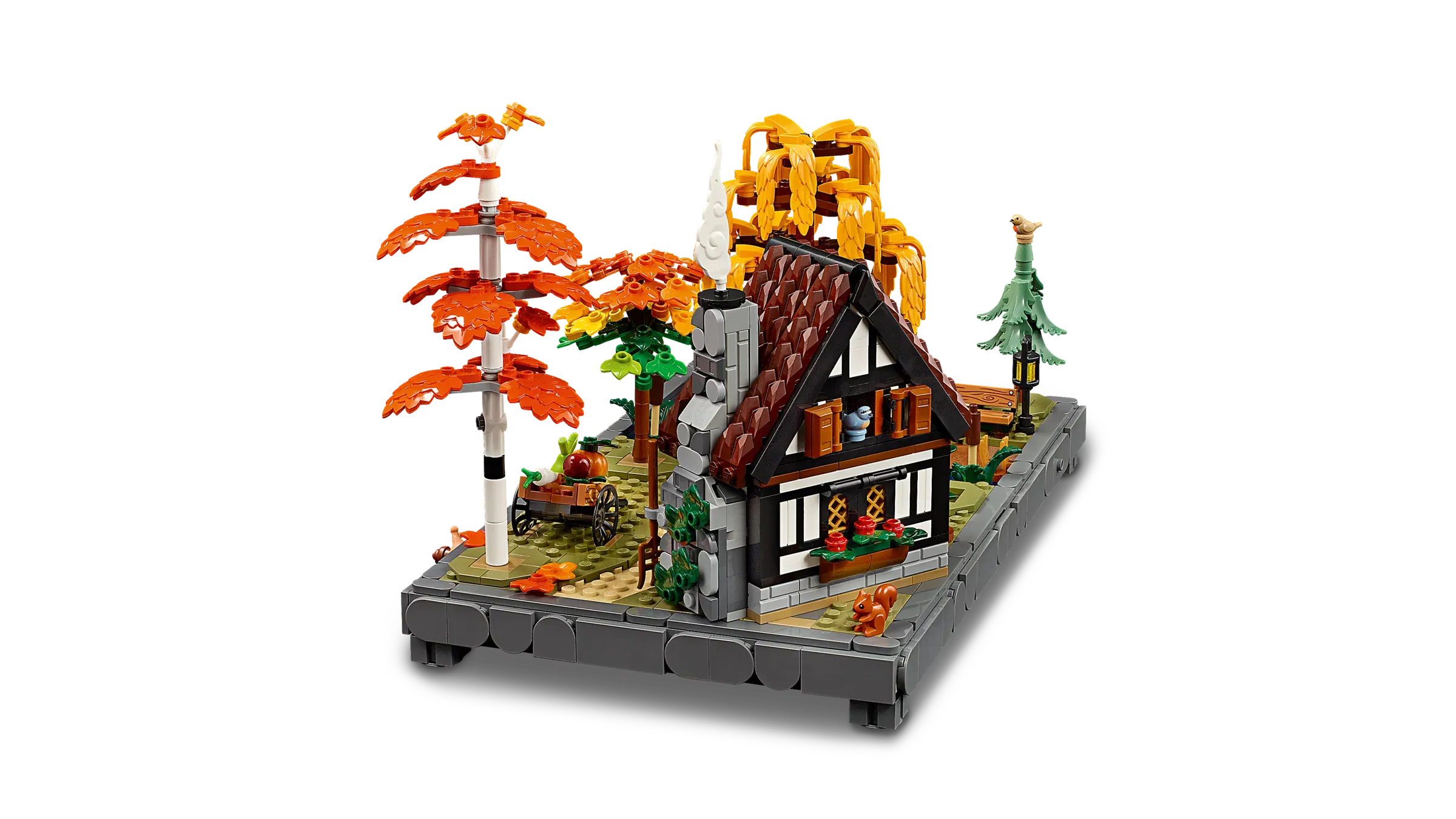 Lego Autumn Cottage Garden