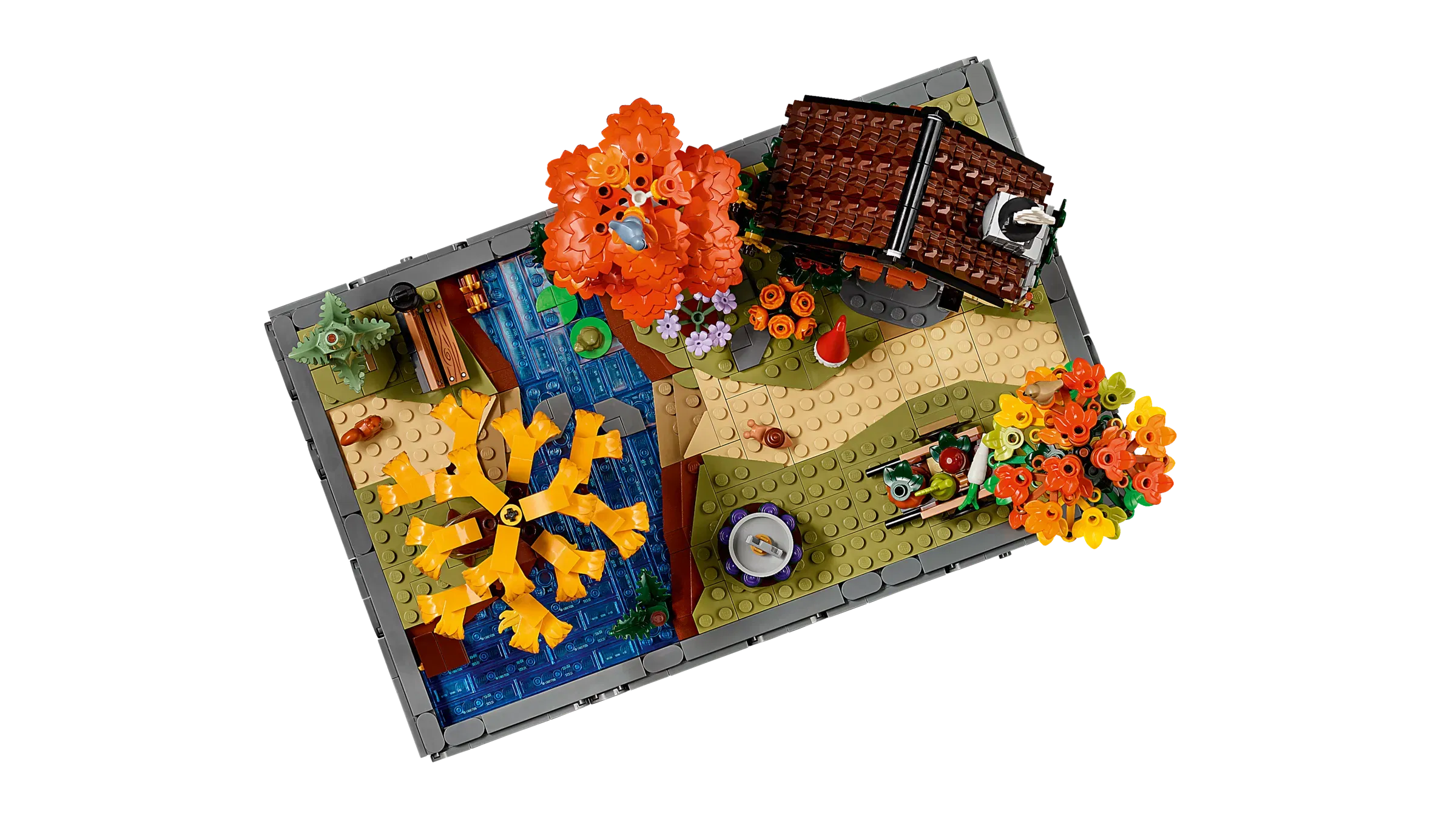 Lego Autumn Cottage Garden