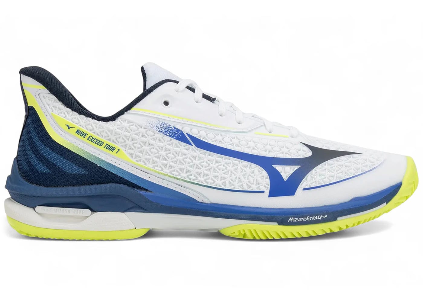 Mizuno Wave Exceed Tour 7 Cc White Dazzling Blue Lightning