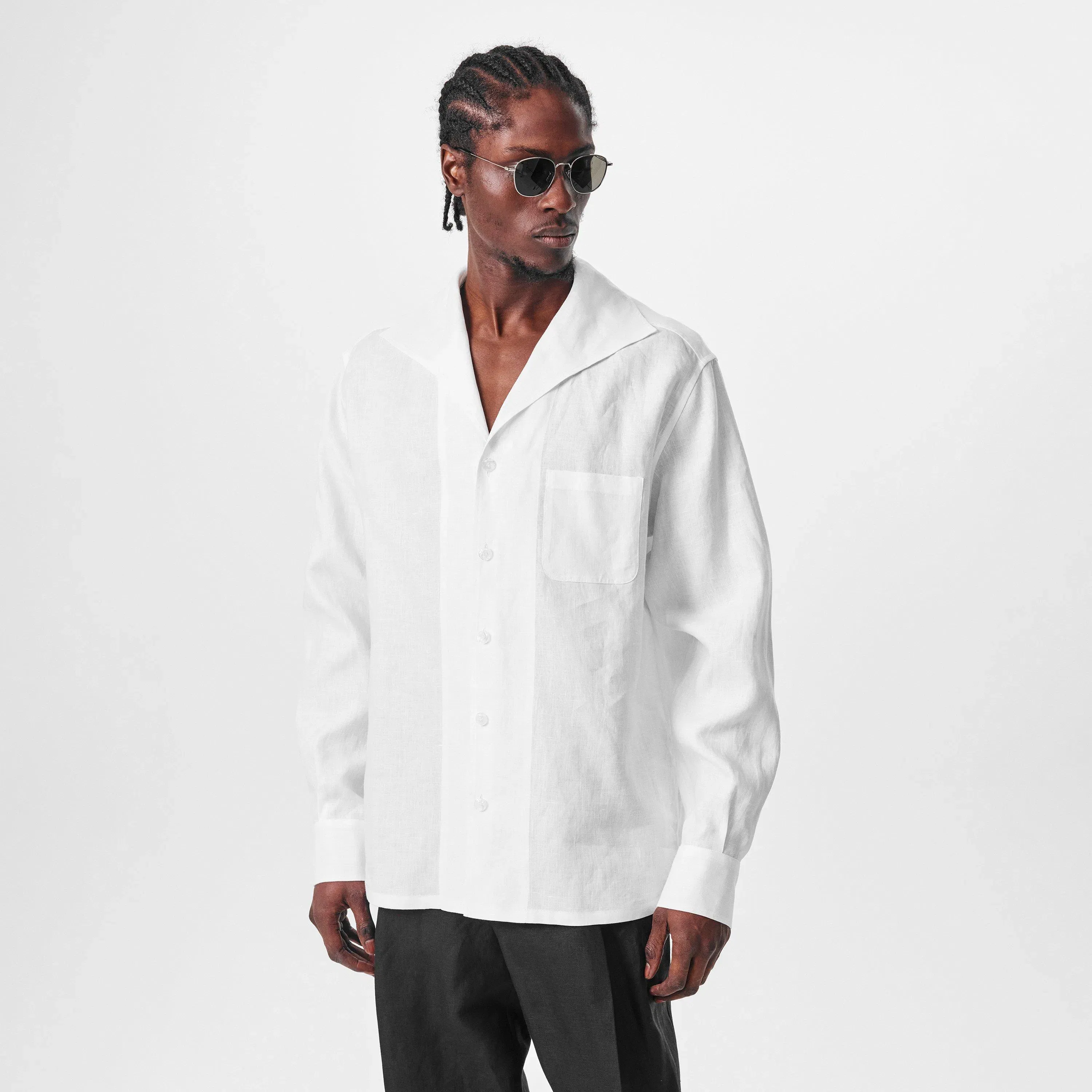 Long Sleeve Linen Shirt