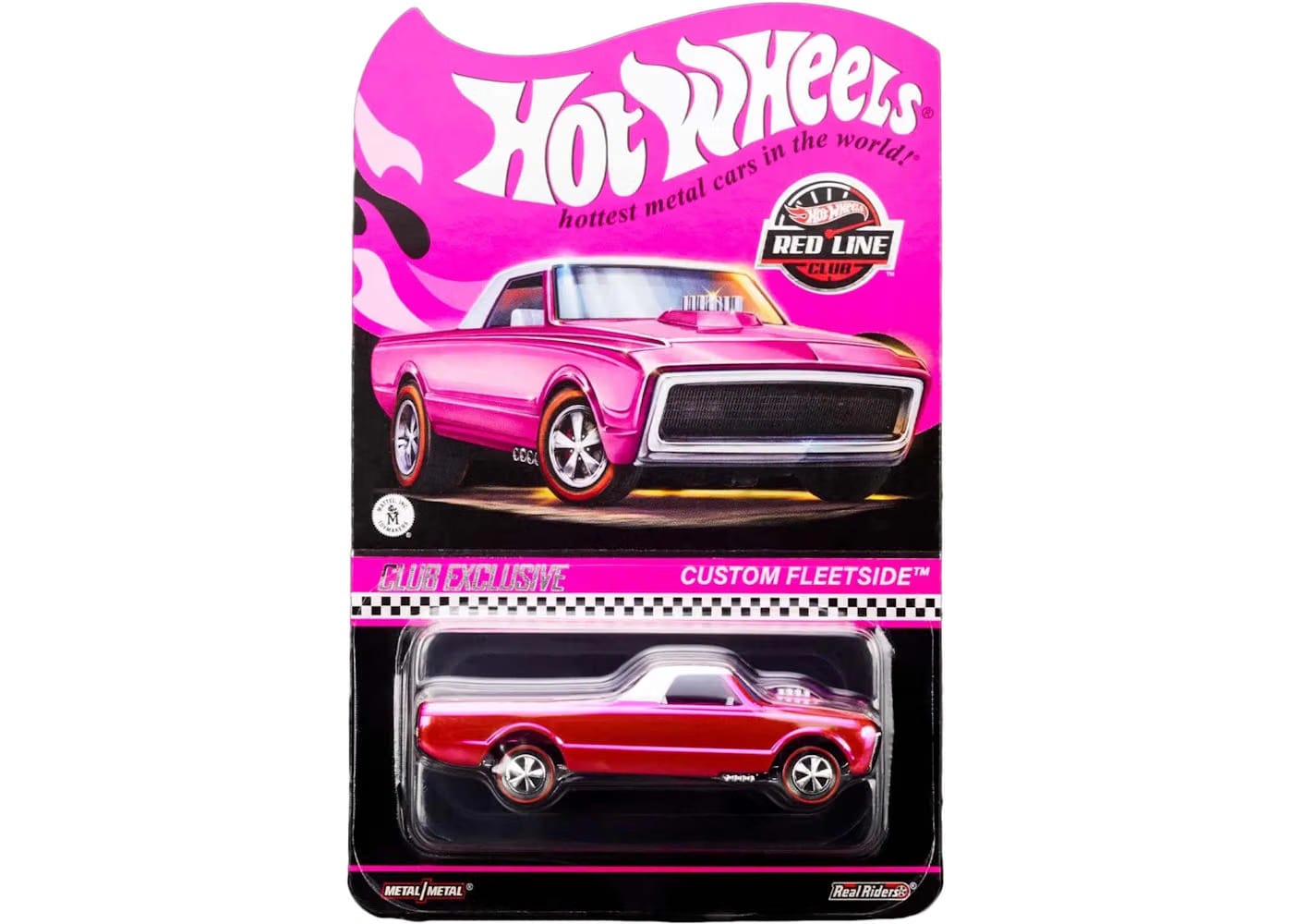 Hot Wheels Rlc Exclusive 2022 Pink Editions Custom Fleetside