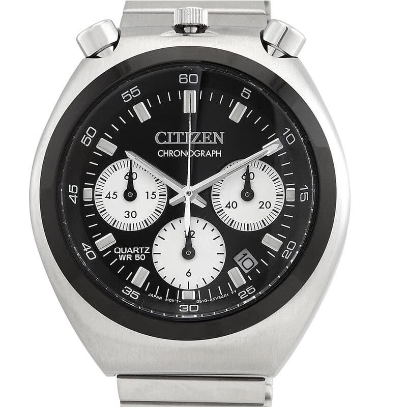Citizen Chronograph Quartz Black Dial Mens Watch