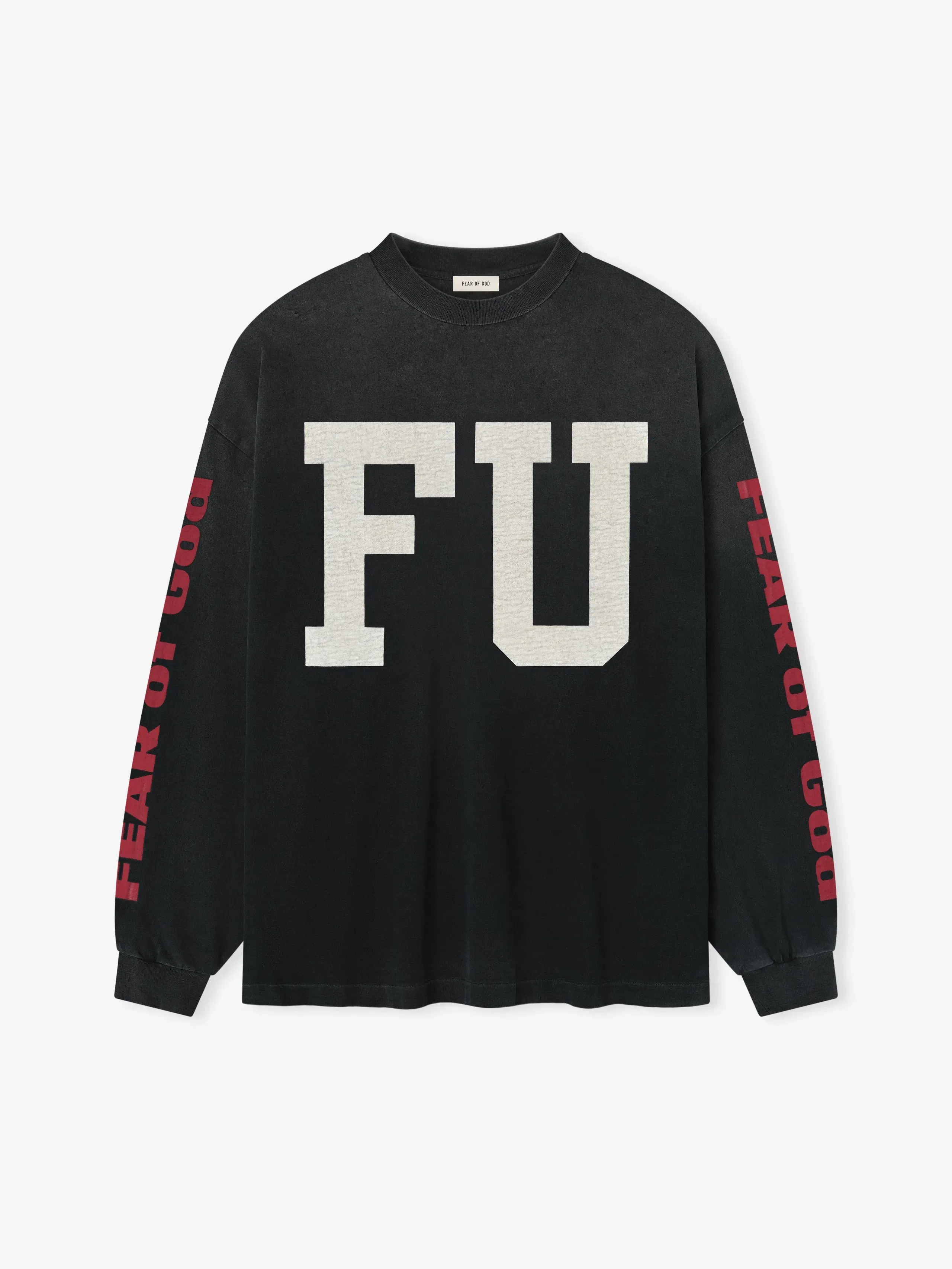 Essentials Freedom Relaxed Long Sleeve Tee Black