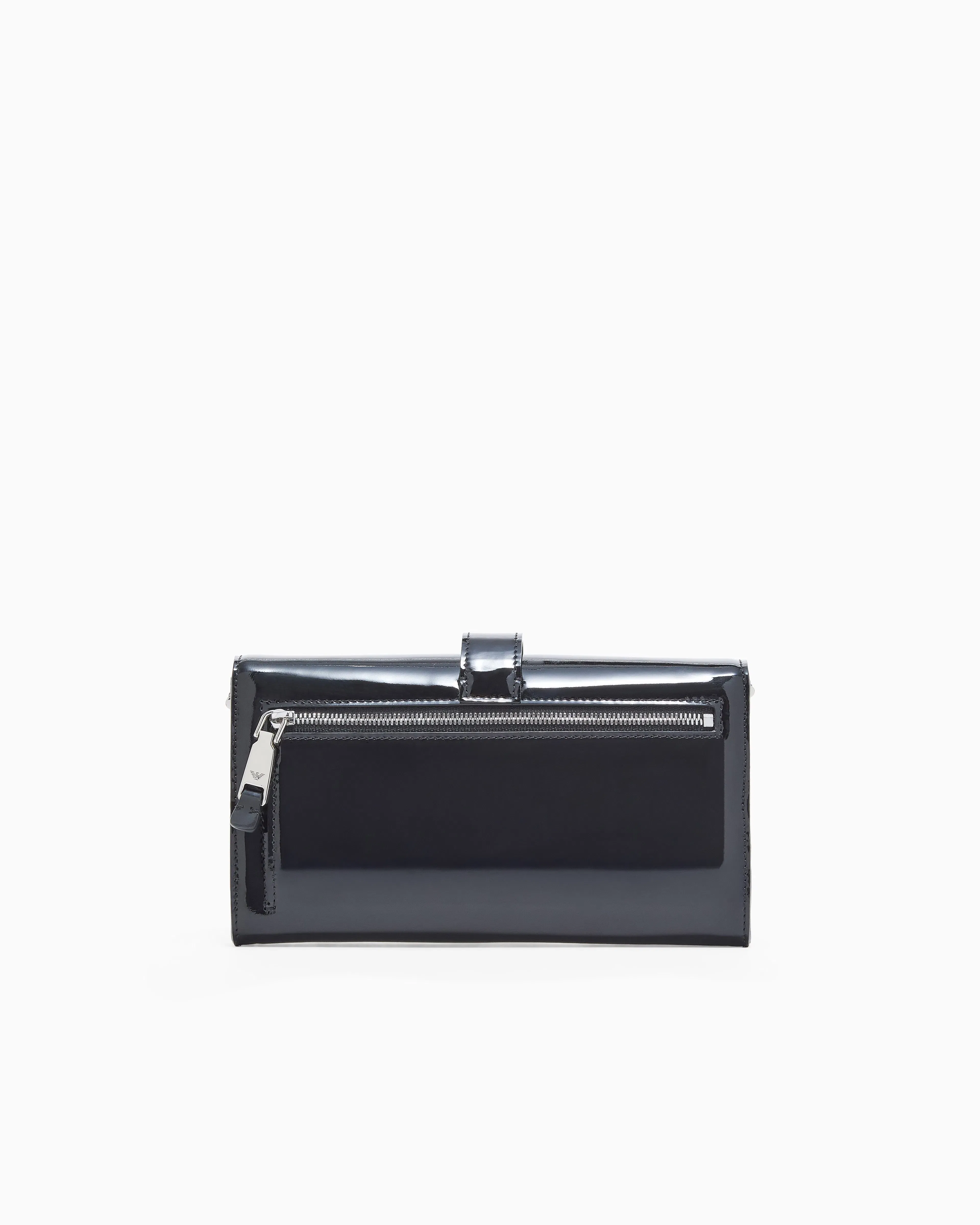 Emporio Armani Patent leather mini shoulder bag