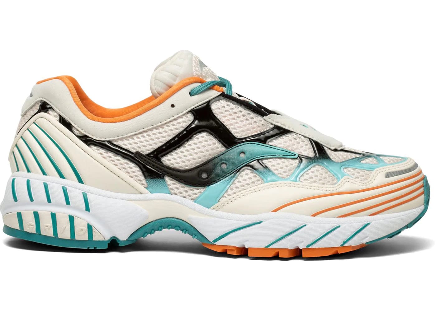 Saucony Grid Web Tan Black Blue