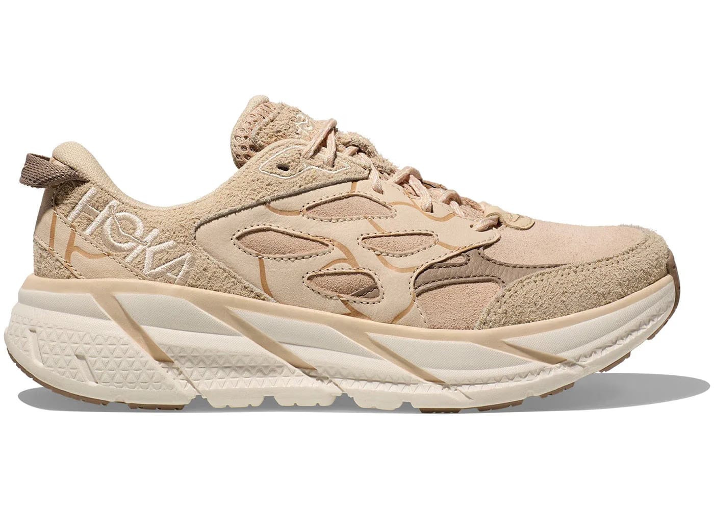 Hoka One One Clifton L Elite Terrain System Oak Sand