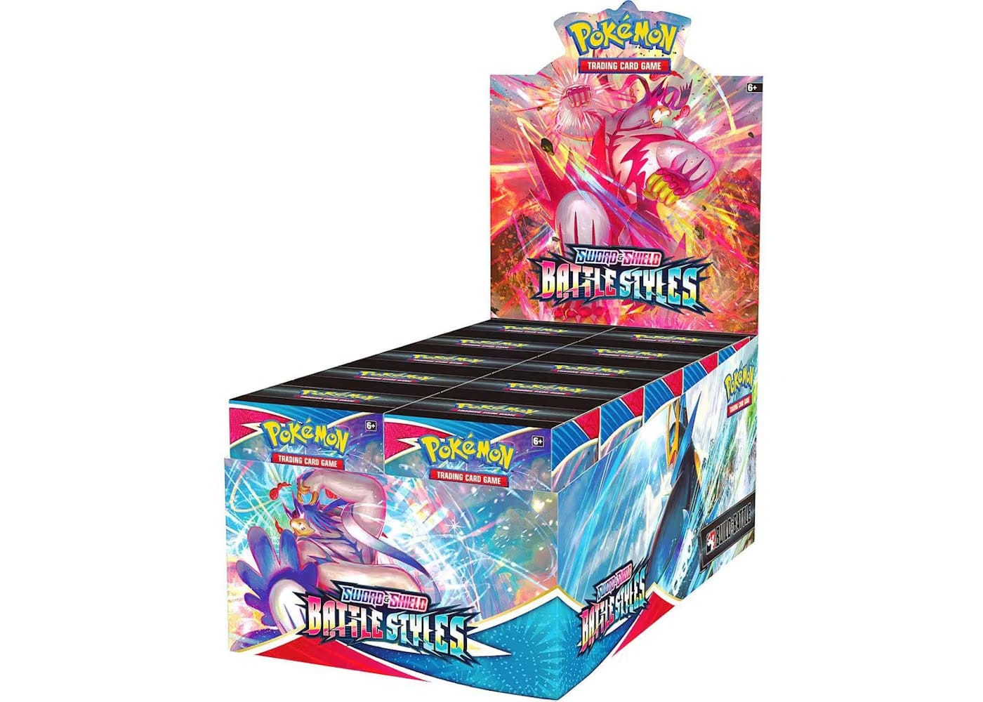 Pokemon Tcg Sword & Shield Battle Styles Build & Battle Box Sealed 10 Box Case