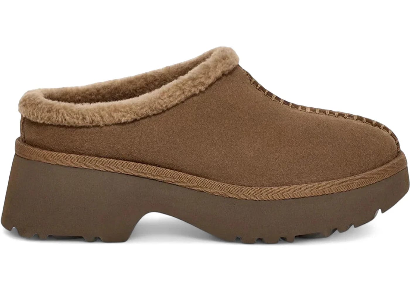 Ugg New Heights Cozy Clog Hickory Womens