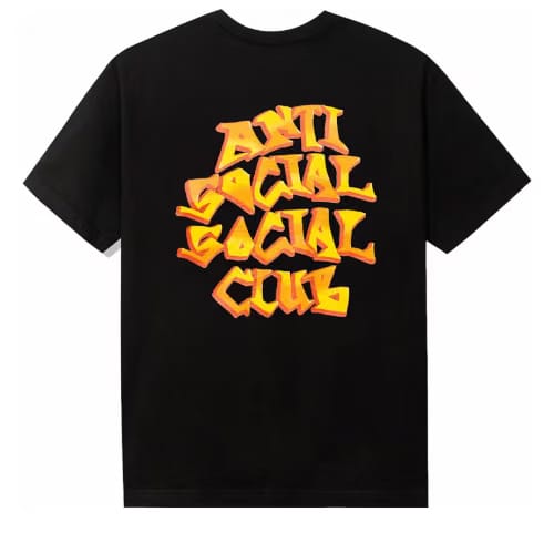 Anti Social Social Club Low Brow T-Shirt Black