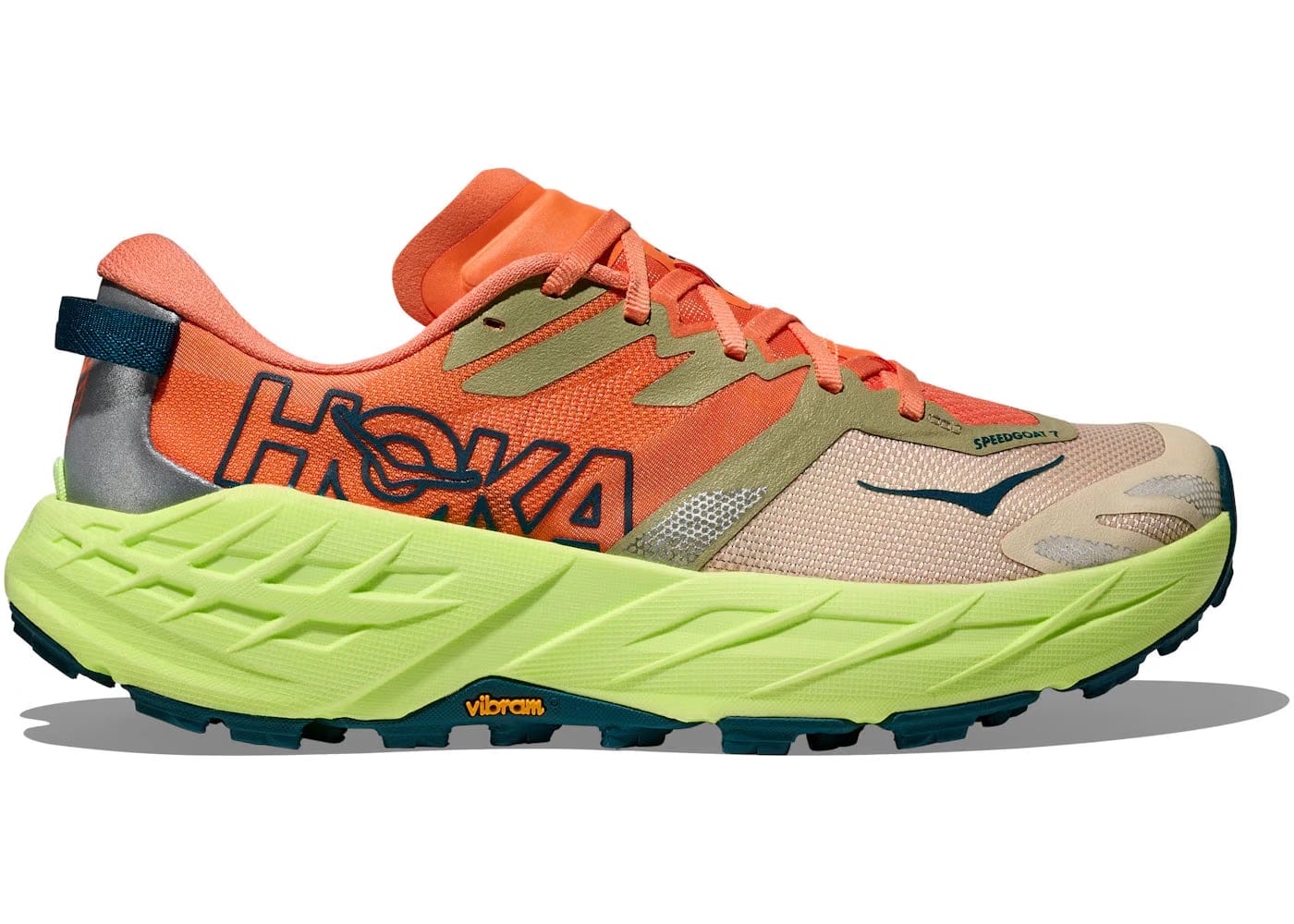 Hoka One One Speedgoat 7 Persimmon Neon Yuzu Womens