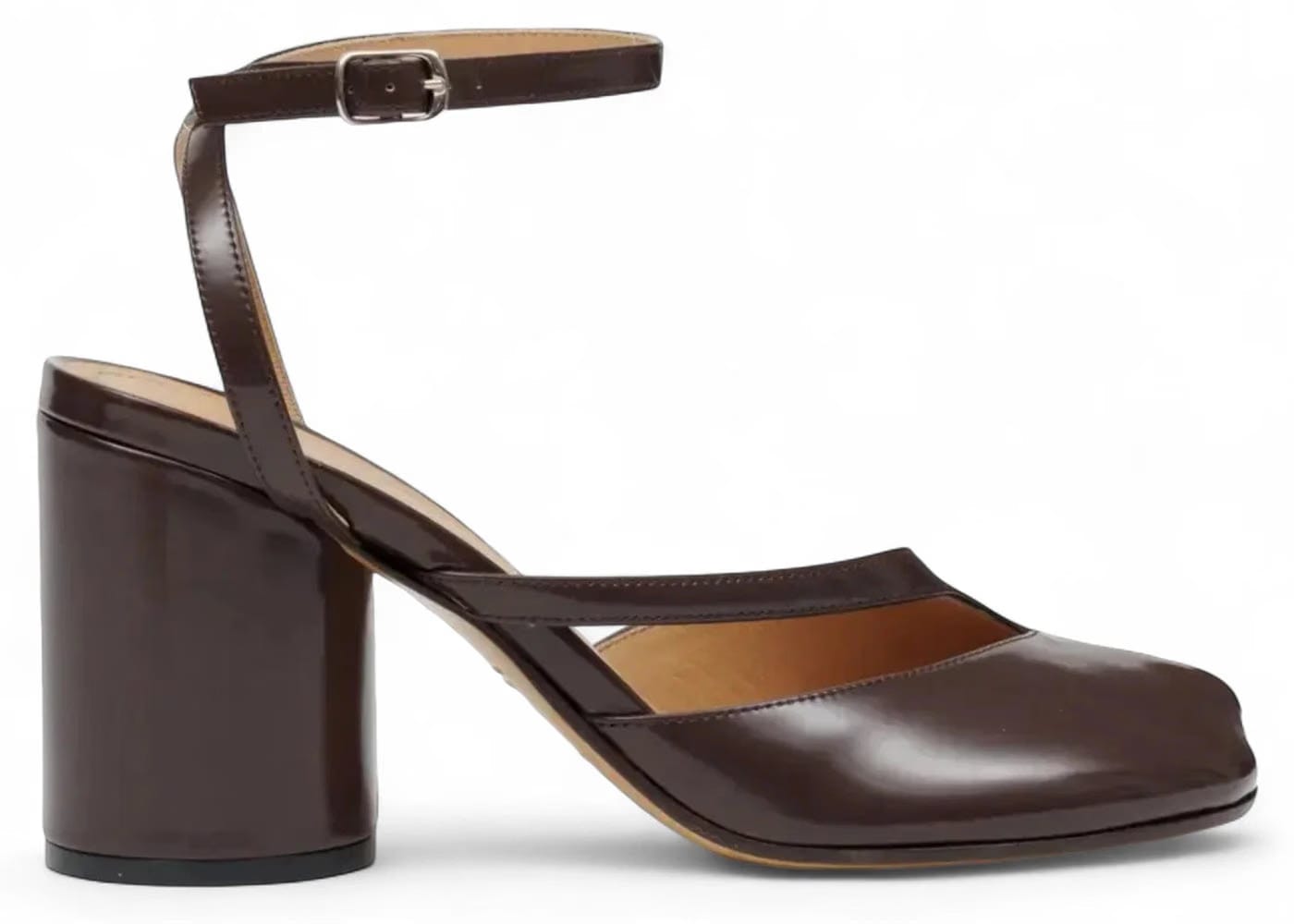 Maison Margiela H80 Tabi Pump Sandal Moka Womens