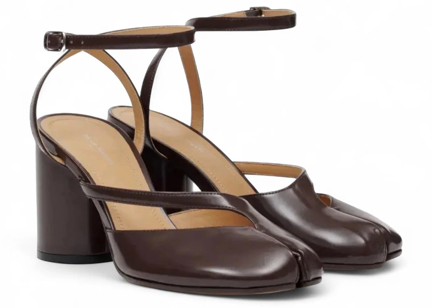 Maison Margiela H80 Tabi Pump Sandal Moka Womens