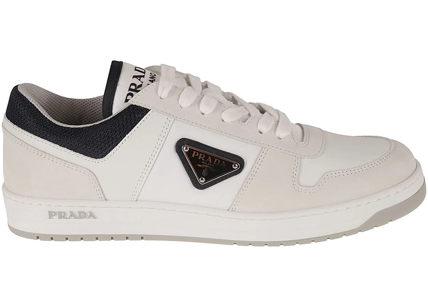 Prada Downtown Re-Nylon White Ultramarine Blue