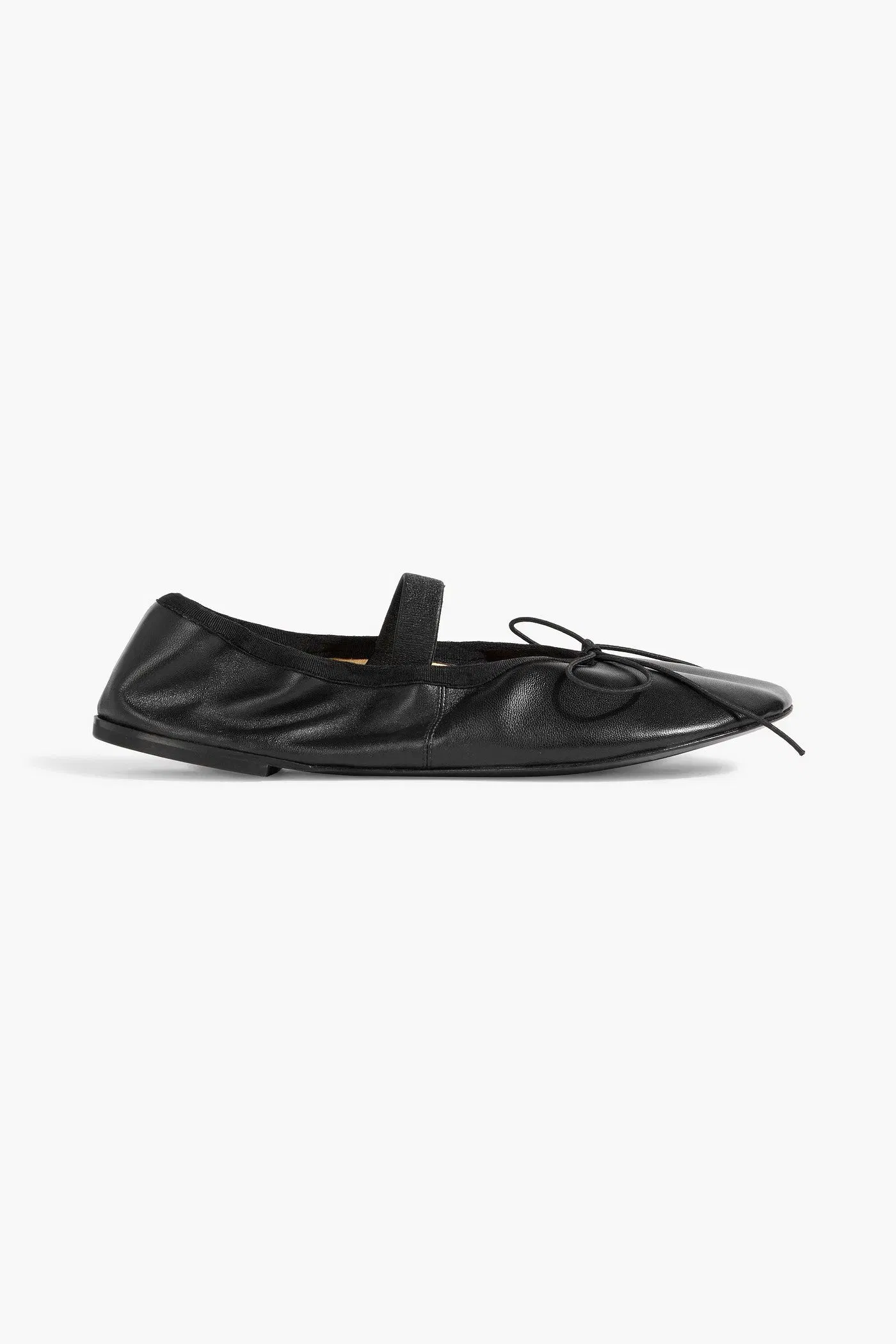 Proenza Schouler Glove Leather Mary Jane Flats Black Women's