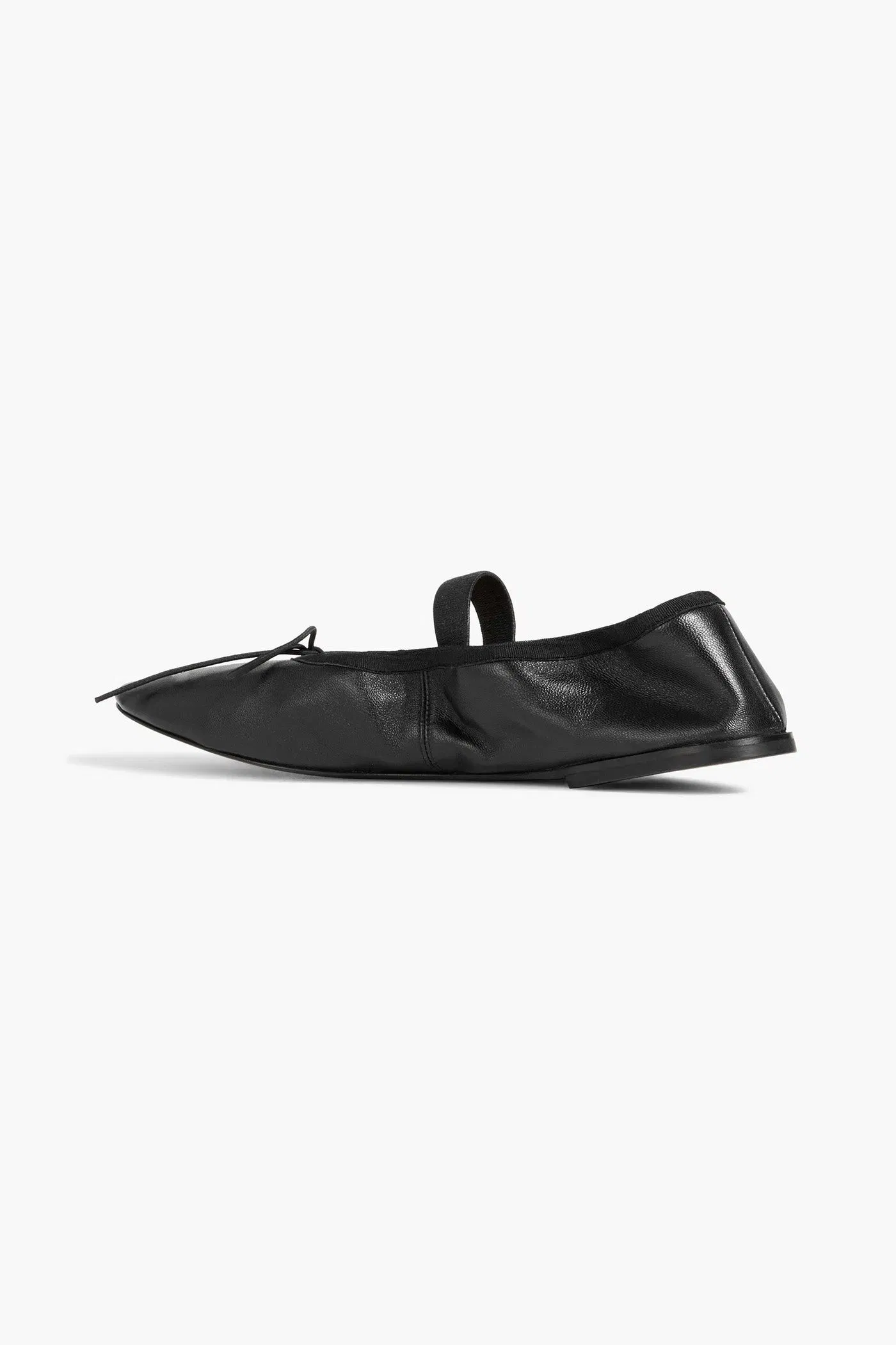 Proenza Schouler Glove Leather Mary Jane Flats Black Women's