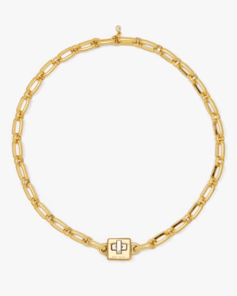 Phoebe Turnlock Necklace
