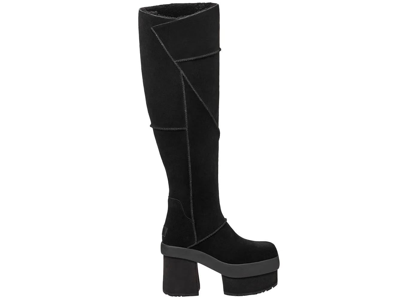 Ugg New Heights Platform Xtra Boot Black Womens