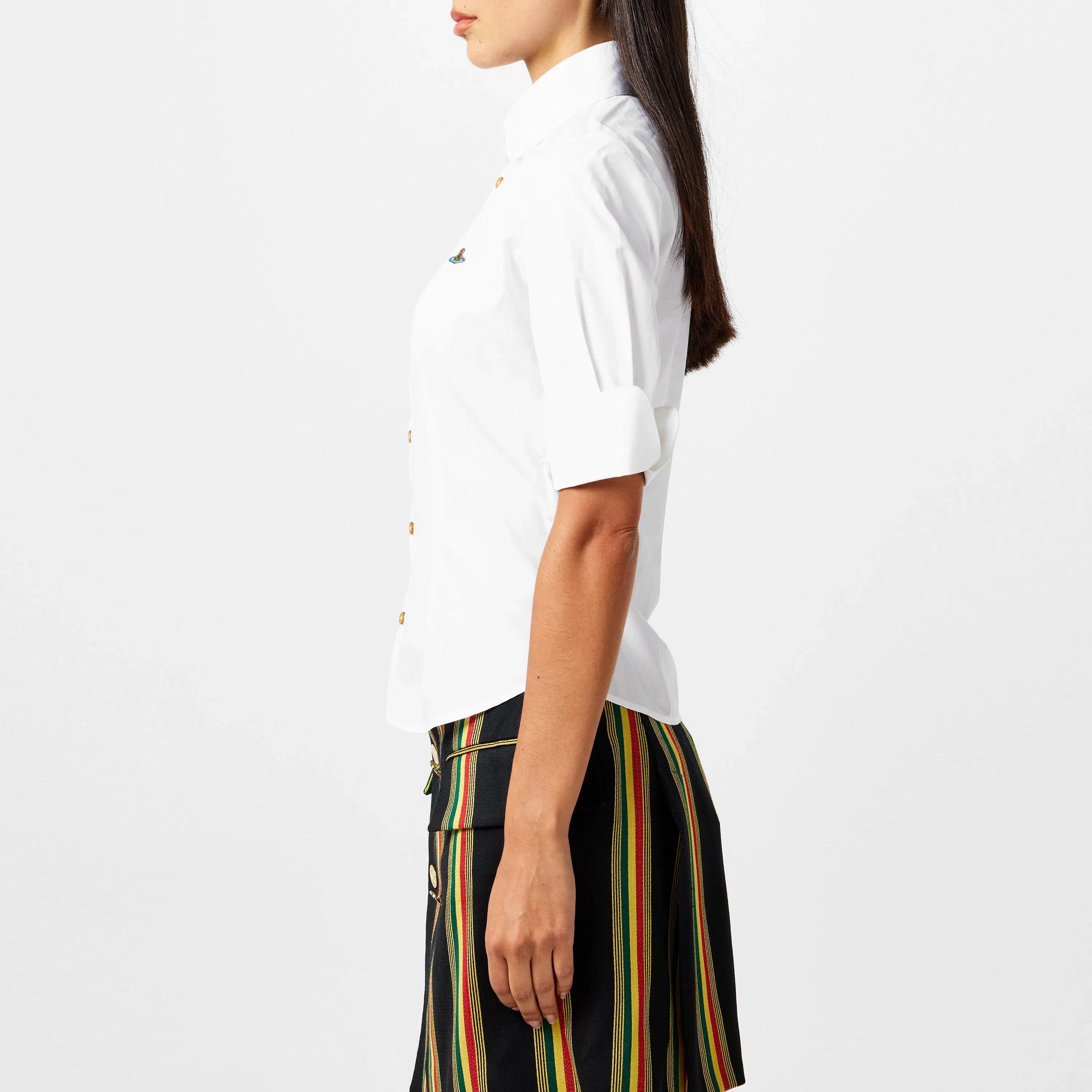Logo Cotton Short Sleeve Toulouse Shirt