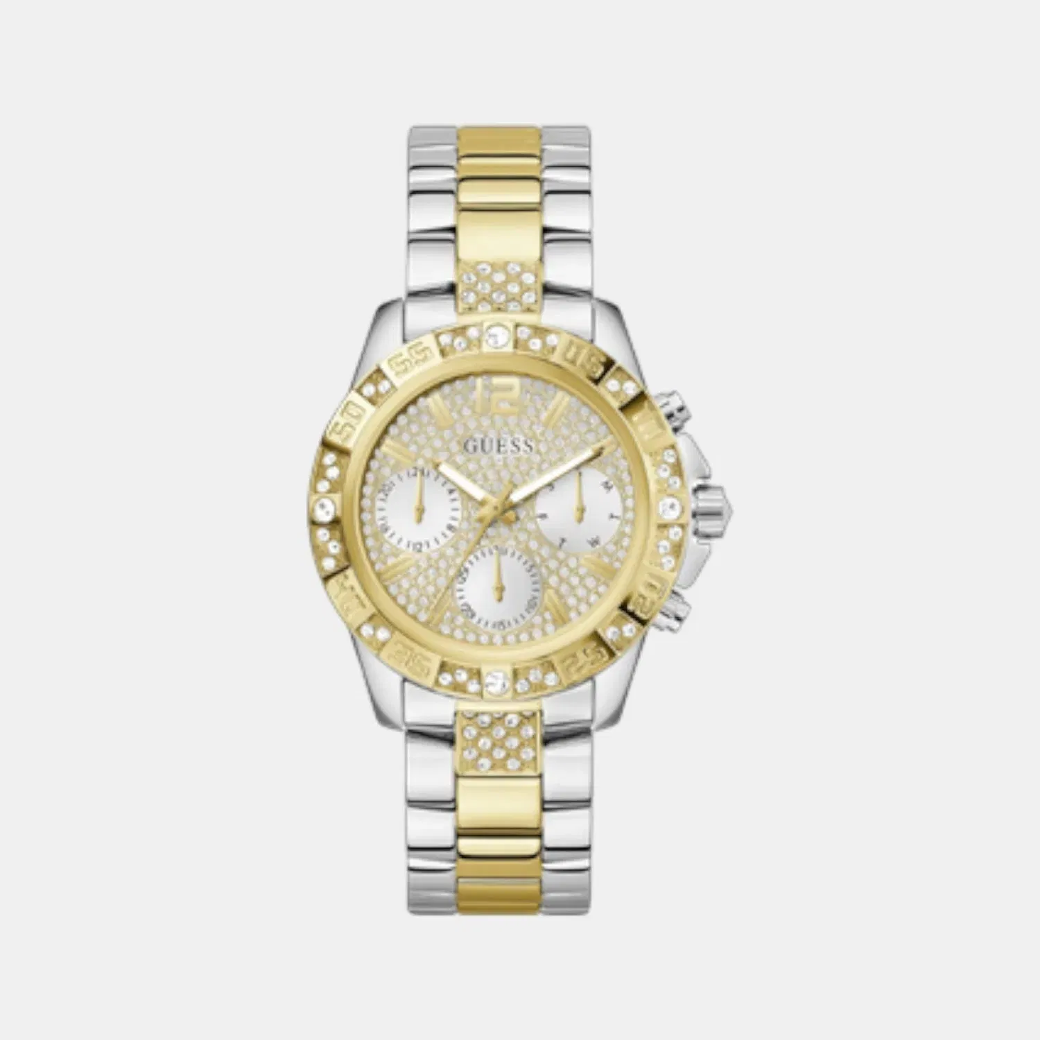 Guess GS Majesty Women Quartz White Dial Analog Stainless Steel Gw0771L3