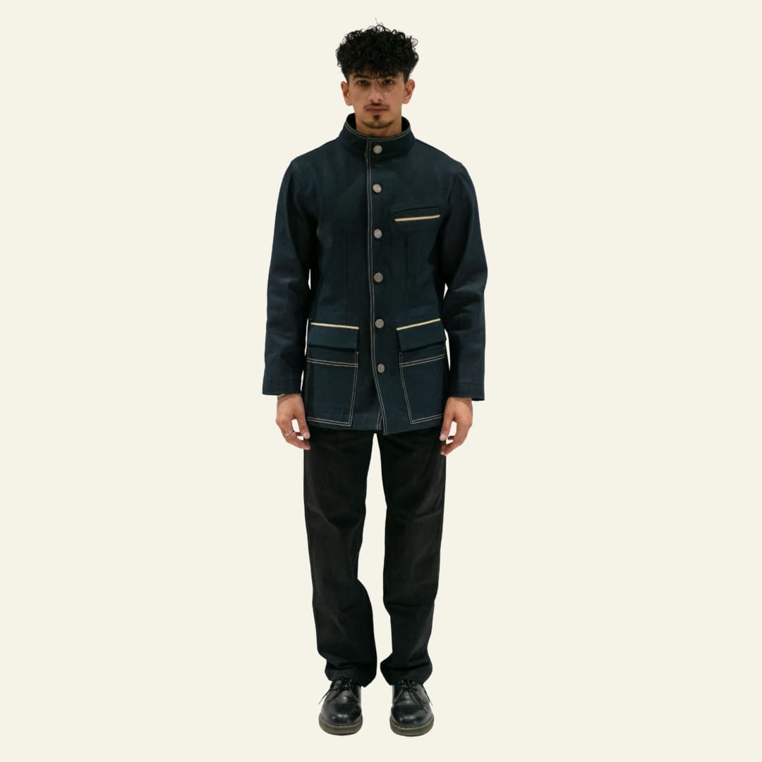 Men’s Dark Selvedge Blazer - Youth Rebellion