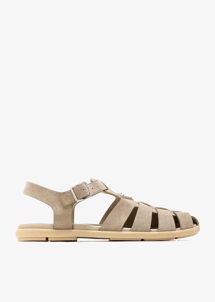 Prada Suede fisherman sandals