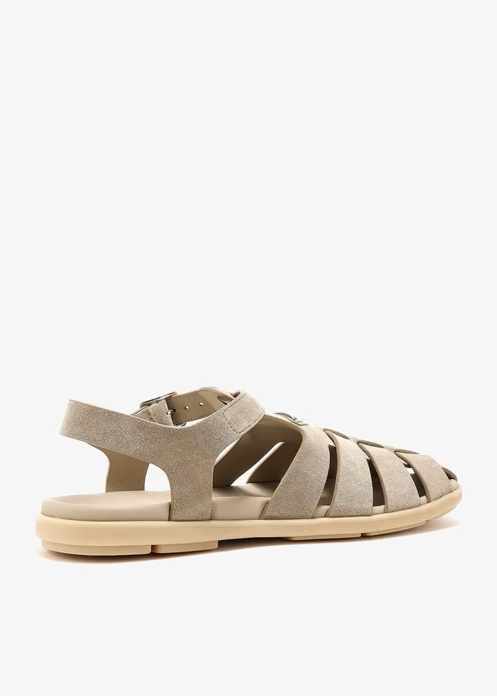 Prada Suede fisherman sandals