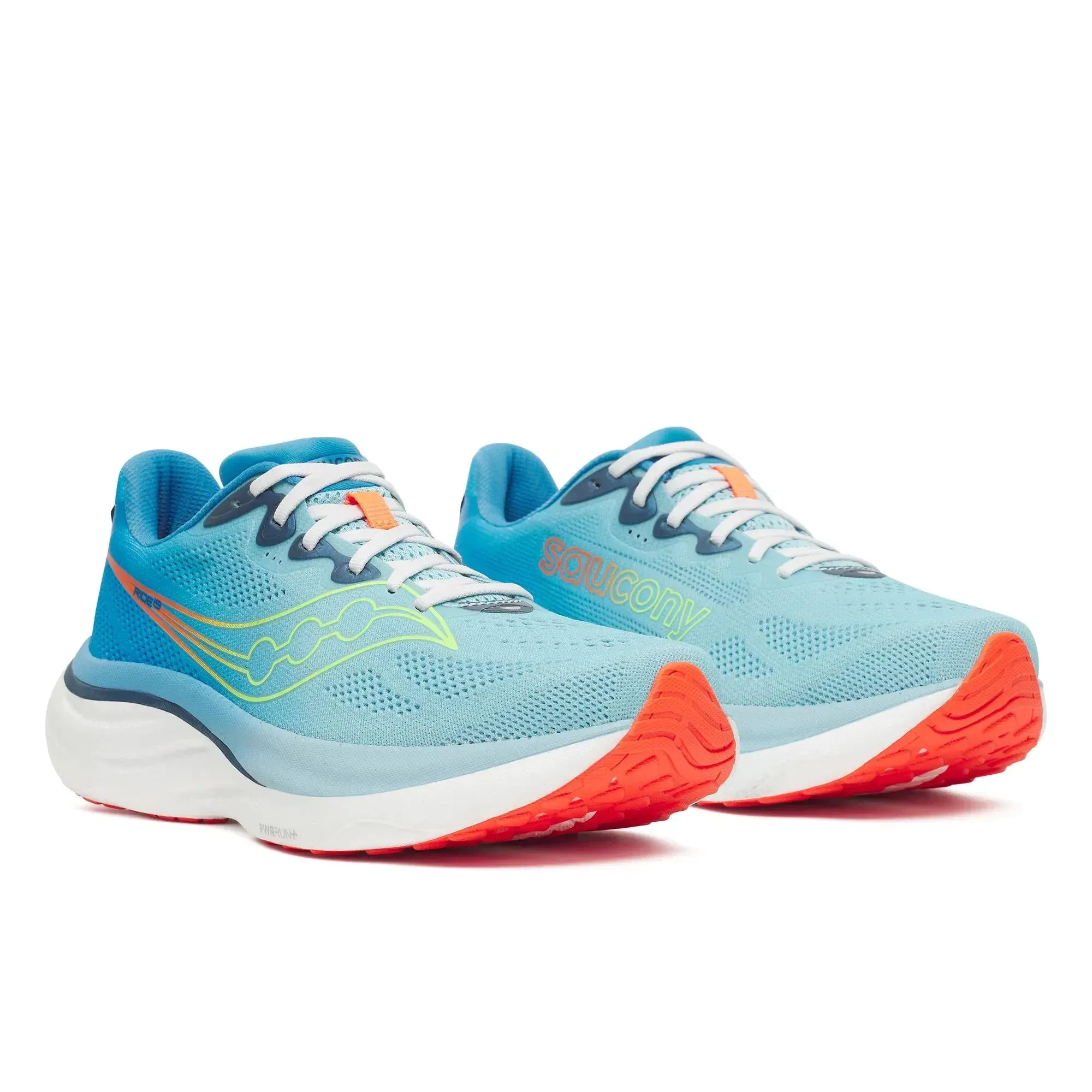 Saucony Men's Ride 19 Air | ViZiOrange