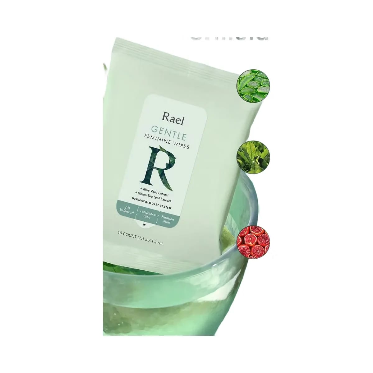 Rael Gentle Feminine Wipes