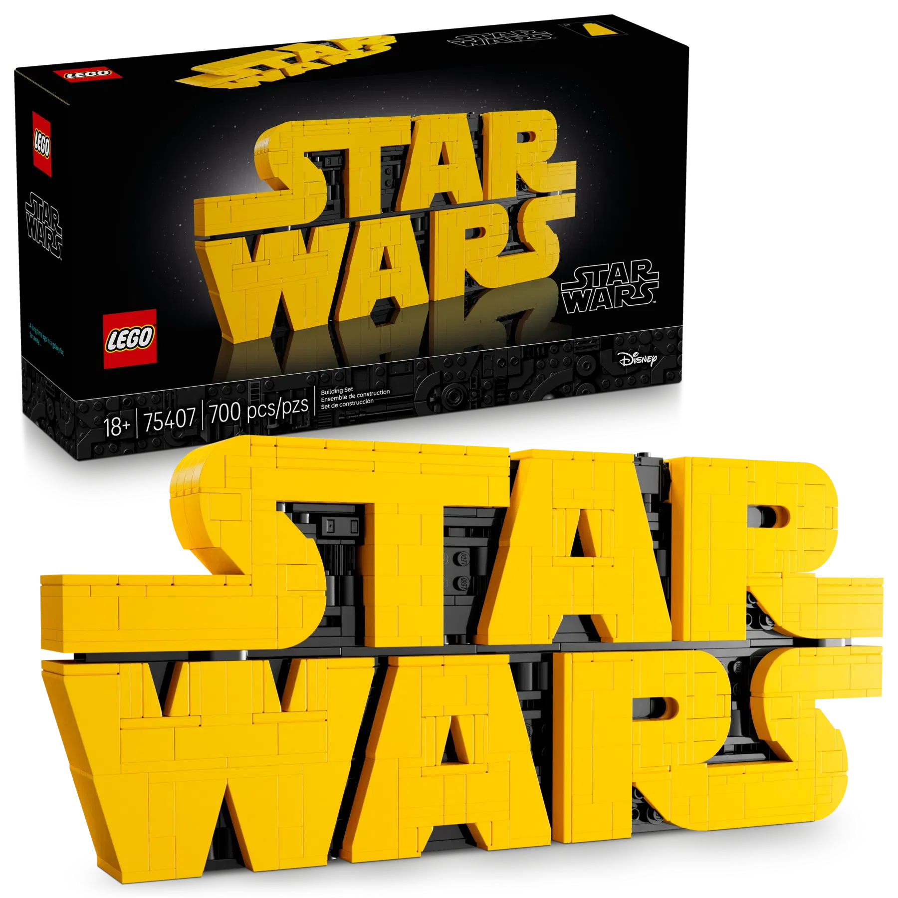 Lego BrickBuilt StarWars Logo