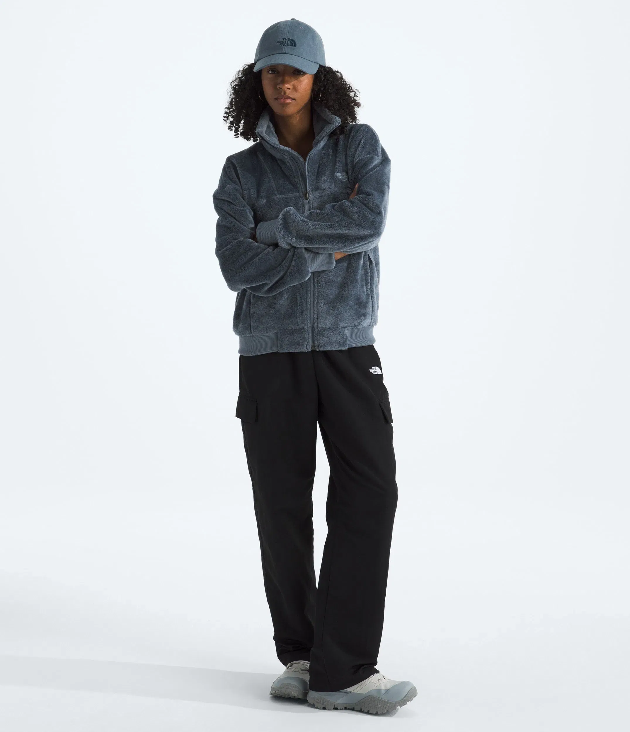 The North Face Women’s Osito Lux Jacket Granite Grey