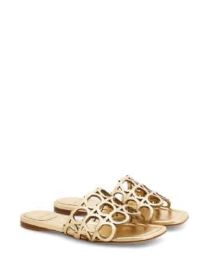 Ferragamo Gancini slides