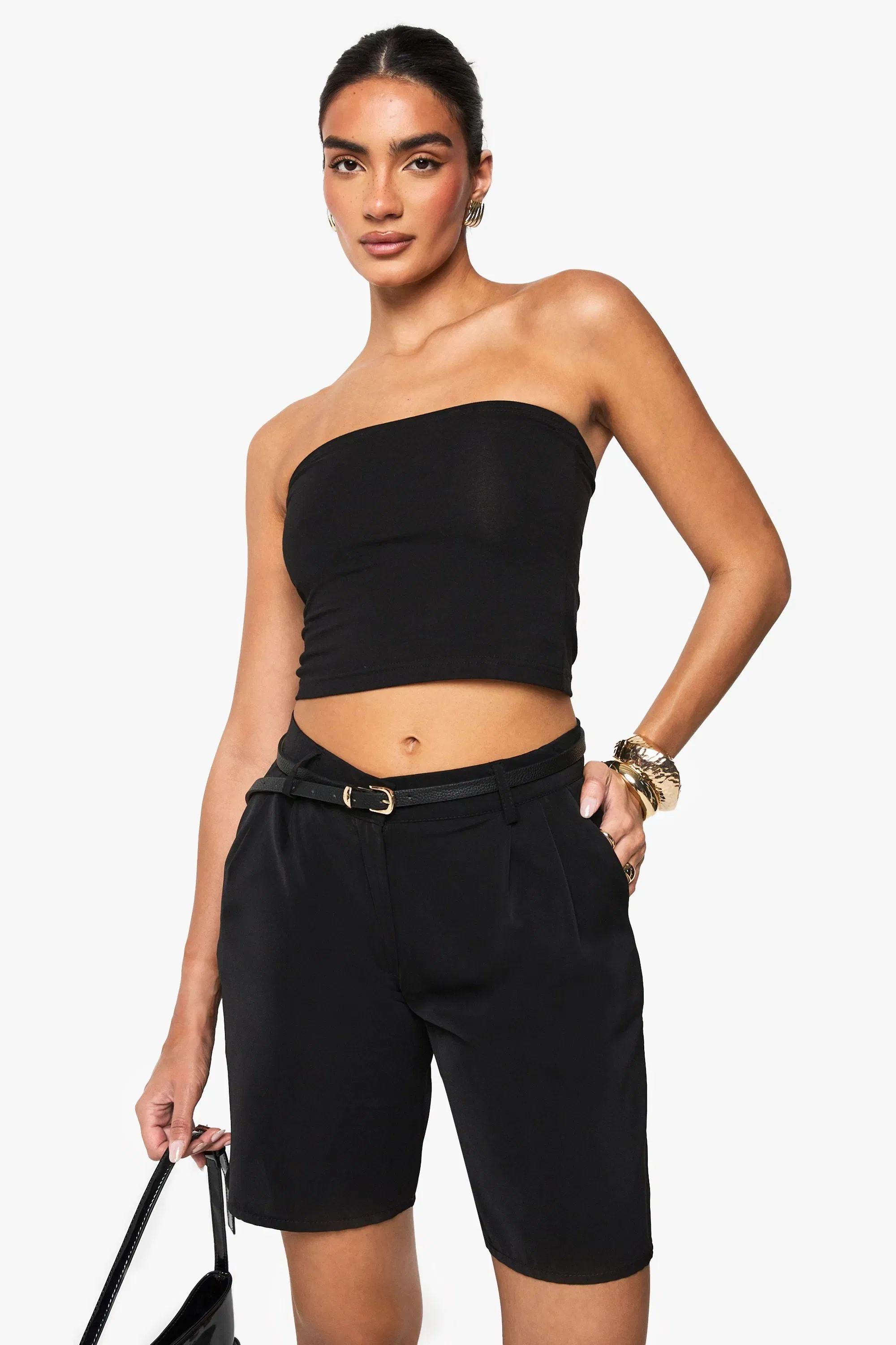 Woven Bermuda Shorts