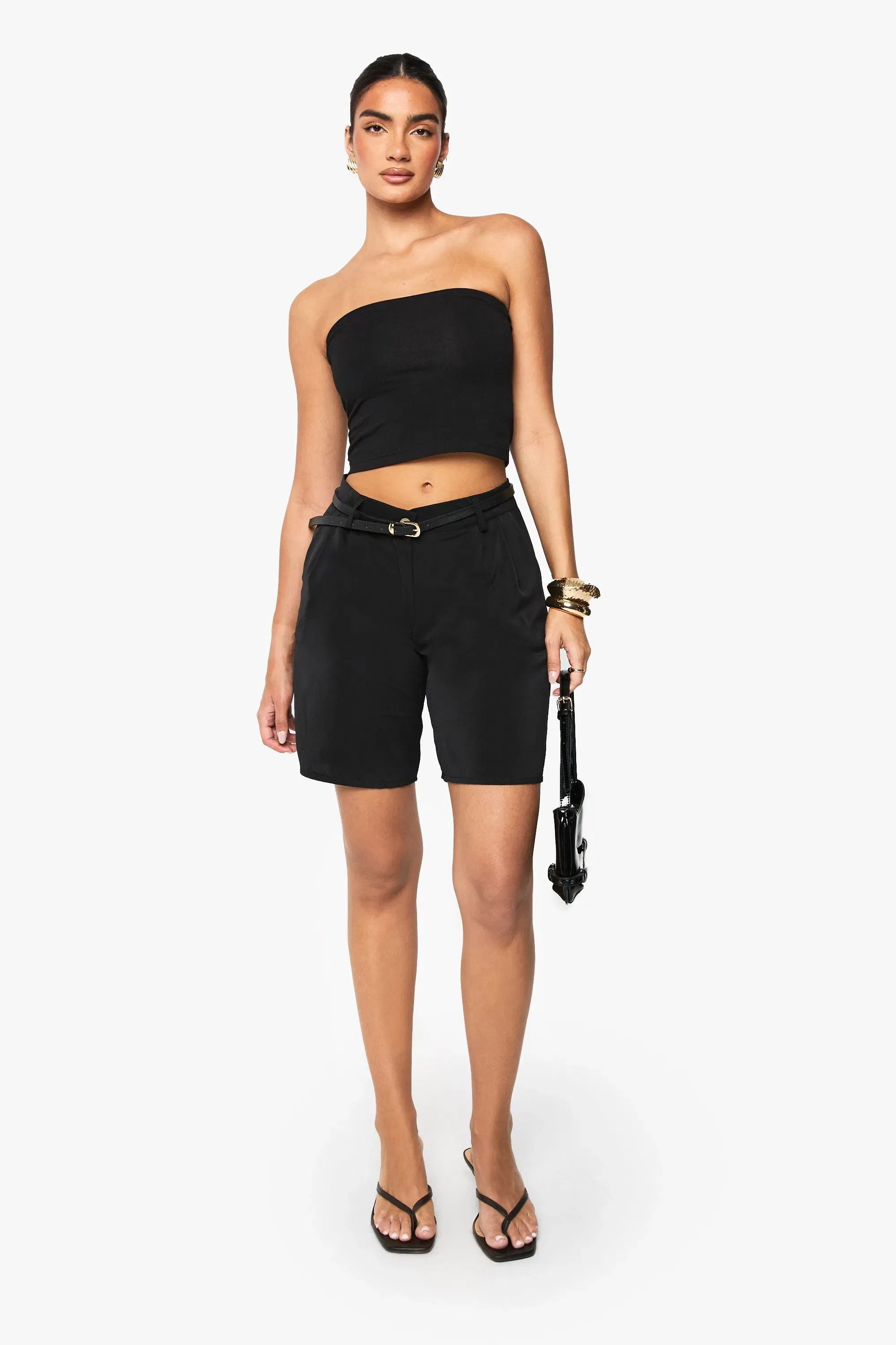 Woven Bermuda Shorts
