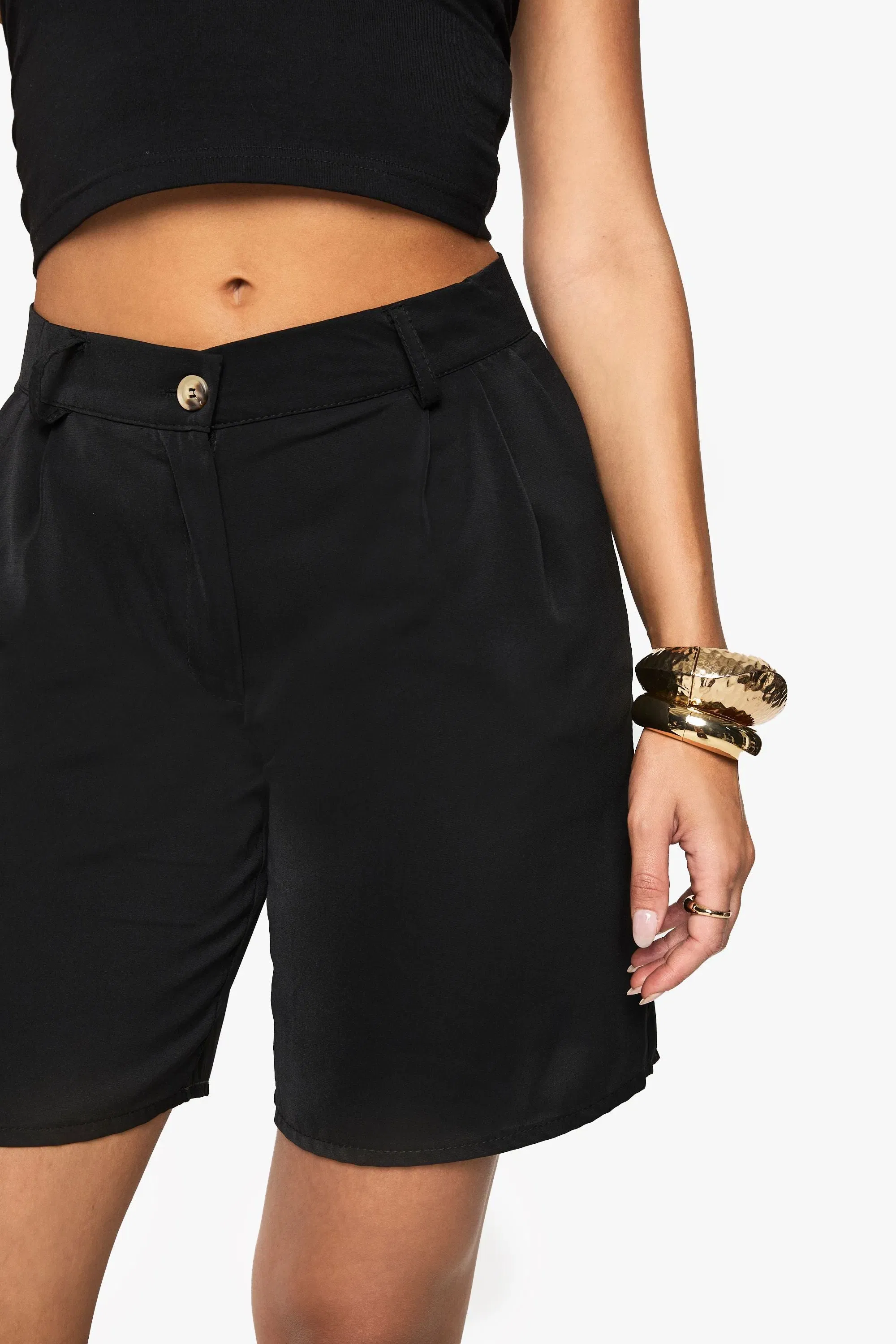 Woven Bermuda Shorts