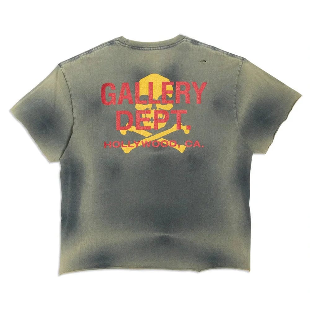 GALLERY DEPT. ZIP T-Shirt VINTAGE BLACK