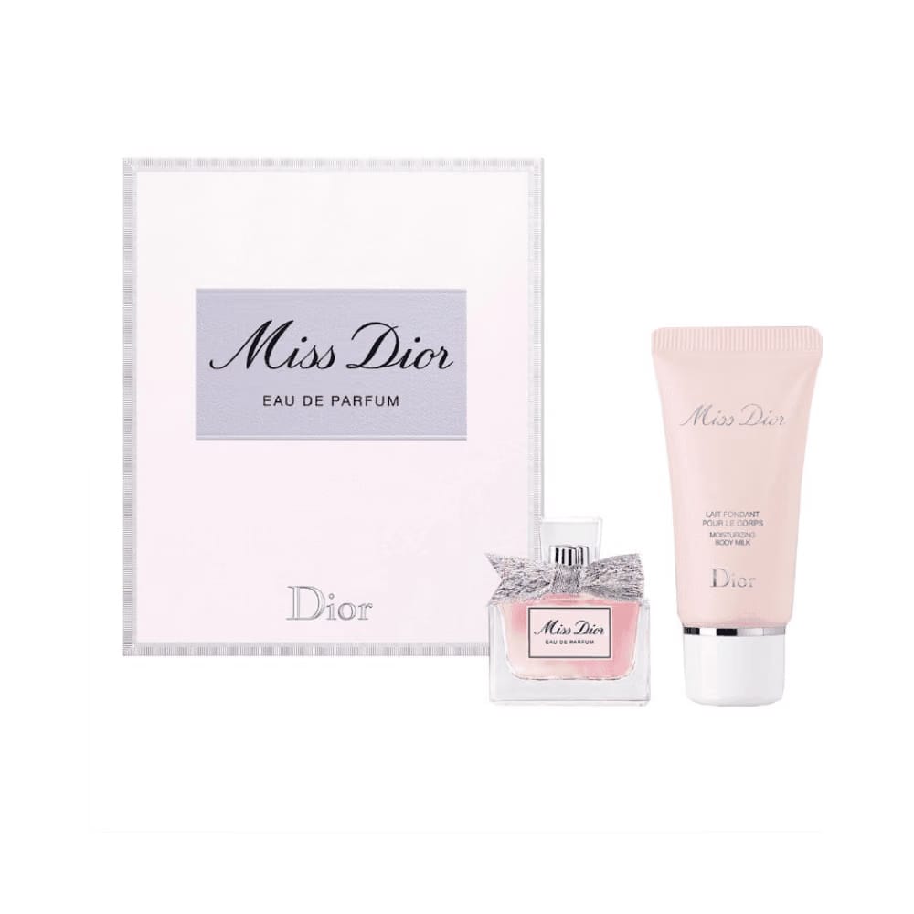 Miss Dior Perfume and Lotion Mini Gift Set (Perfume 5 ML/ Lotion 0.67 Fl Oz)