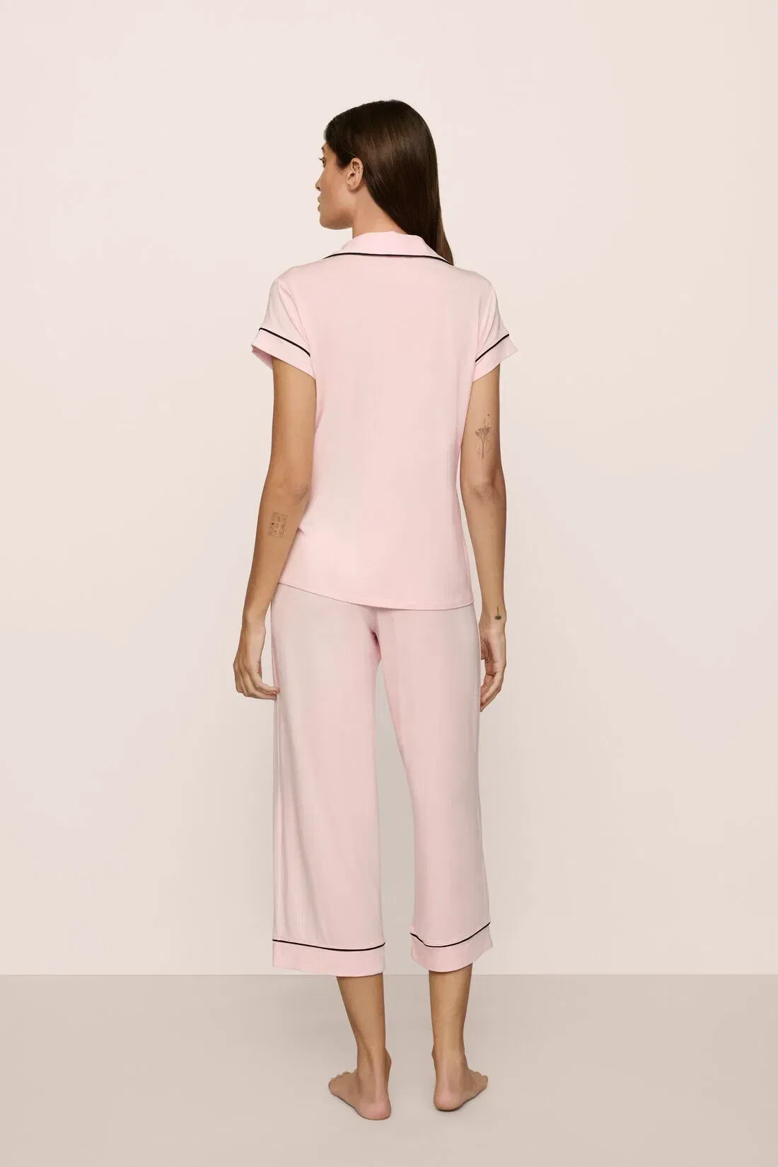 Gisele TENCEL™ Modal Short Sleeve Cropped PJ Set