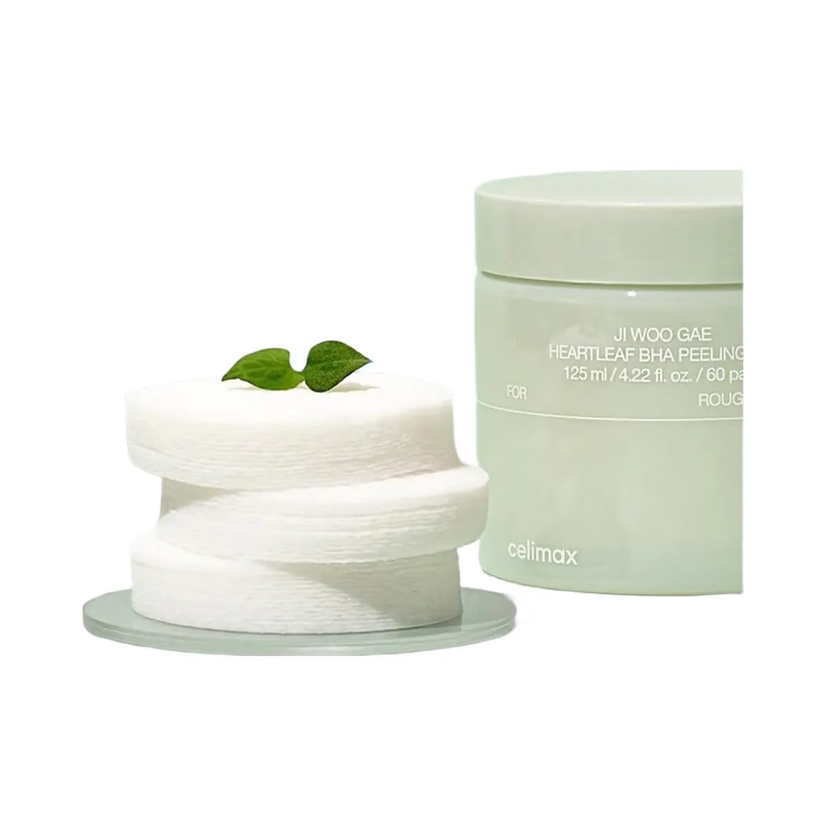 celimax Jiwoogae Heartleaf BHA Peeling & Exfoliating Pads