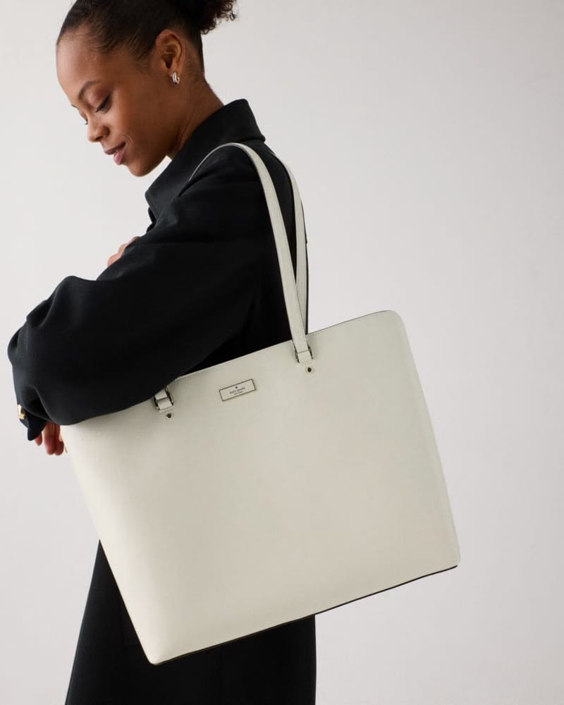 Bridget Crinkle Patent Large Tote