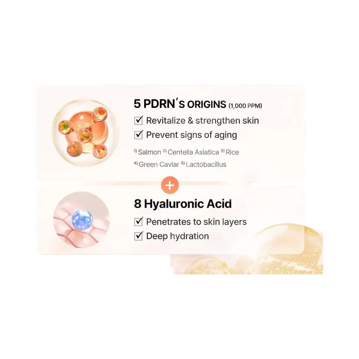 COSRX 5 PDRN Hyaluronic Acid Vital Hydrating Hydrogel Mask with Collagen & Adenosine