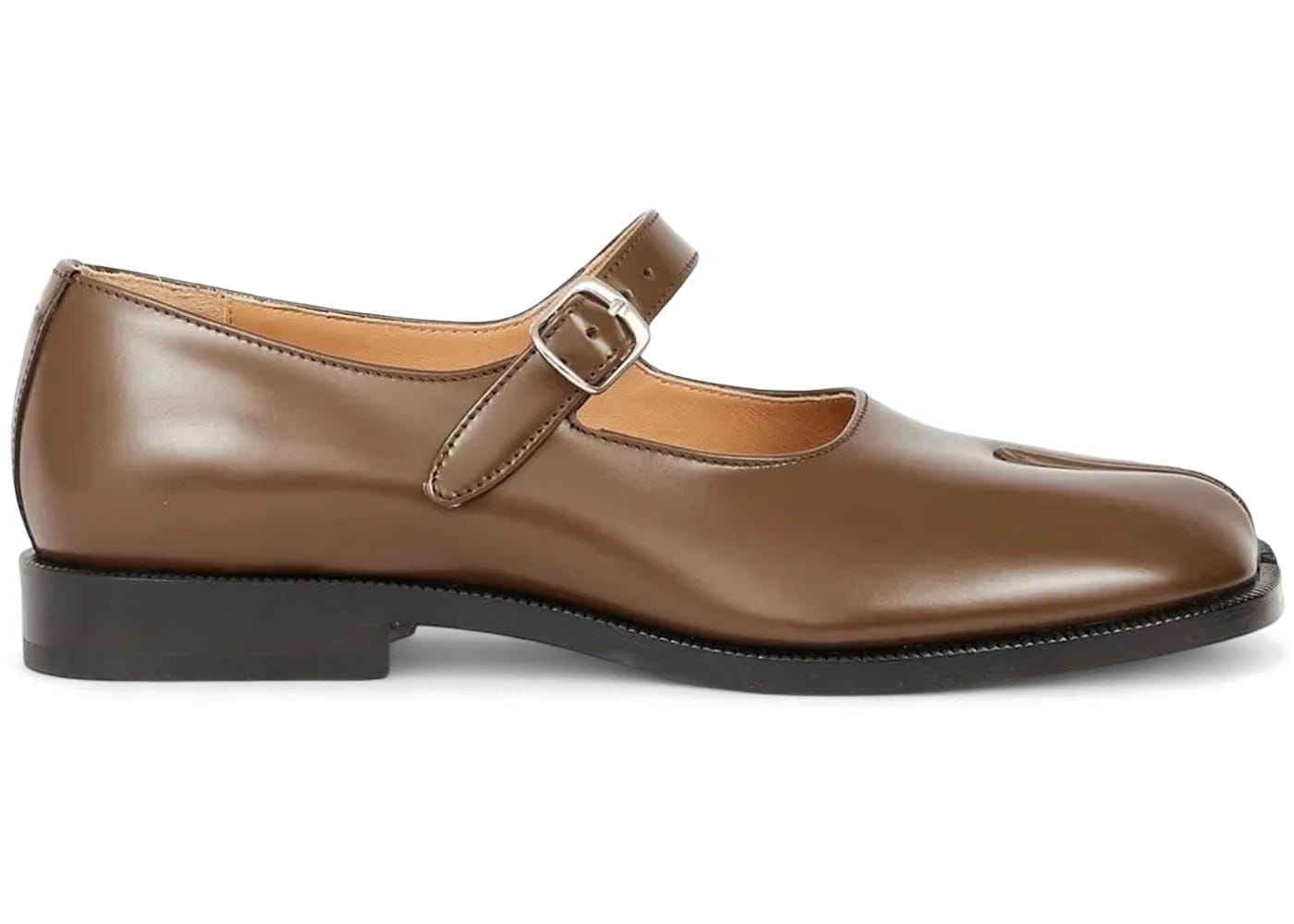 Maison Margiela Tabi Mary Jane Wood Womens