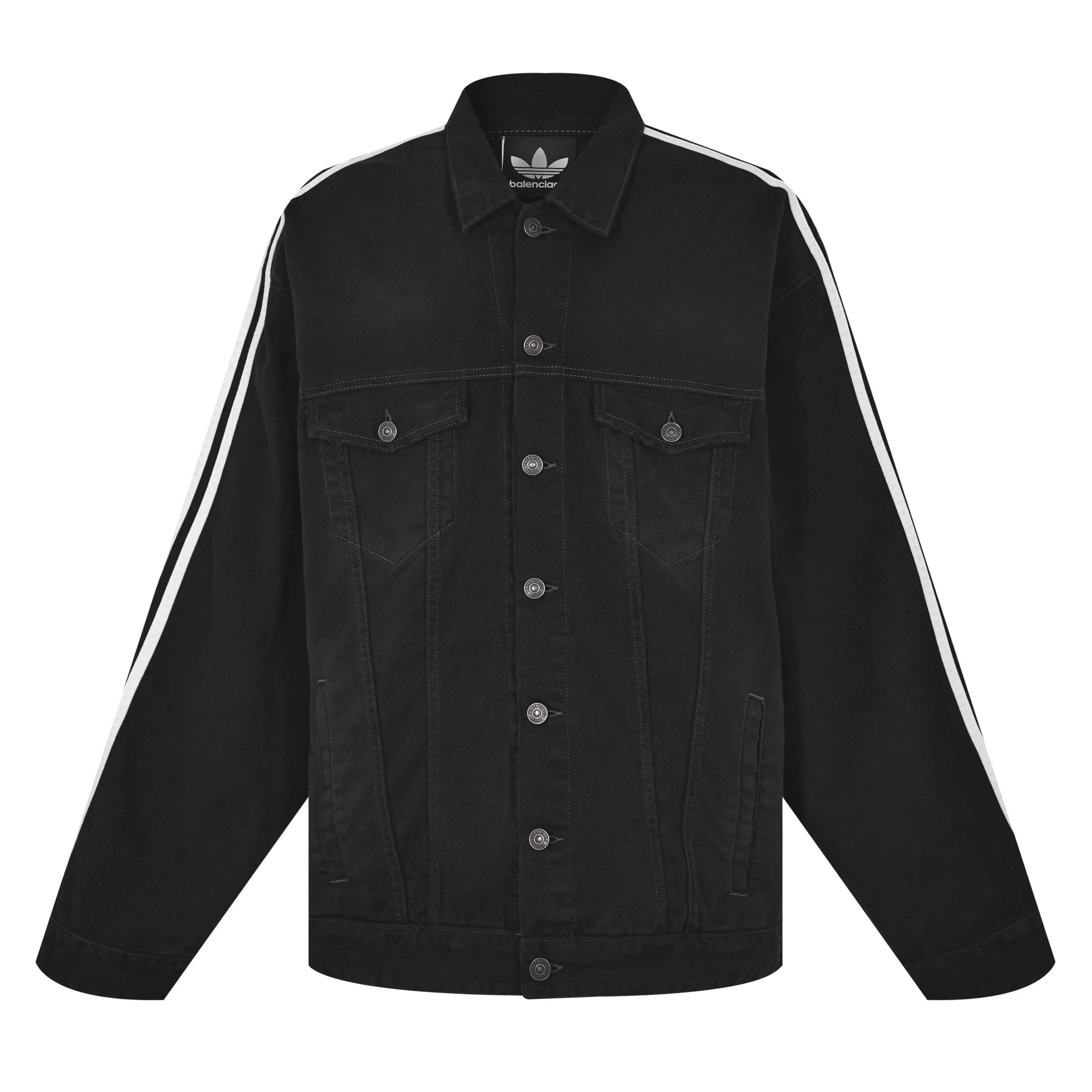 Cotton Long Sleeve Oversized Fit Denim Jacket