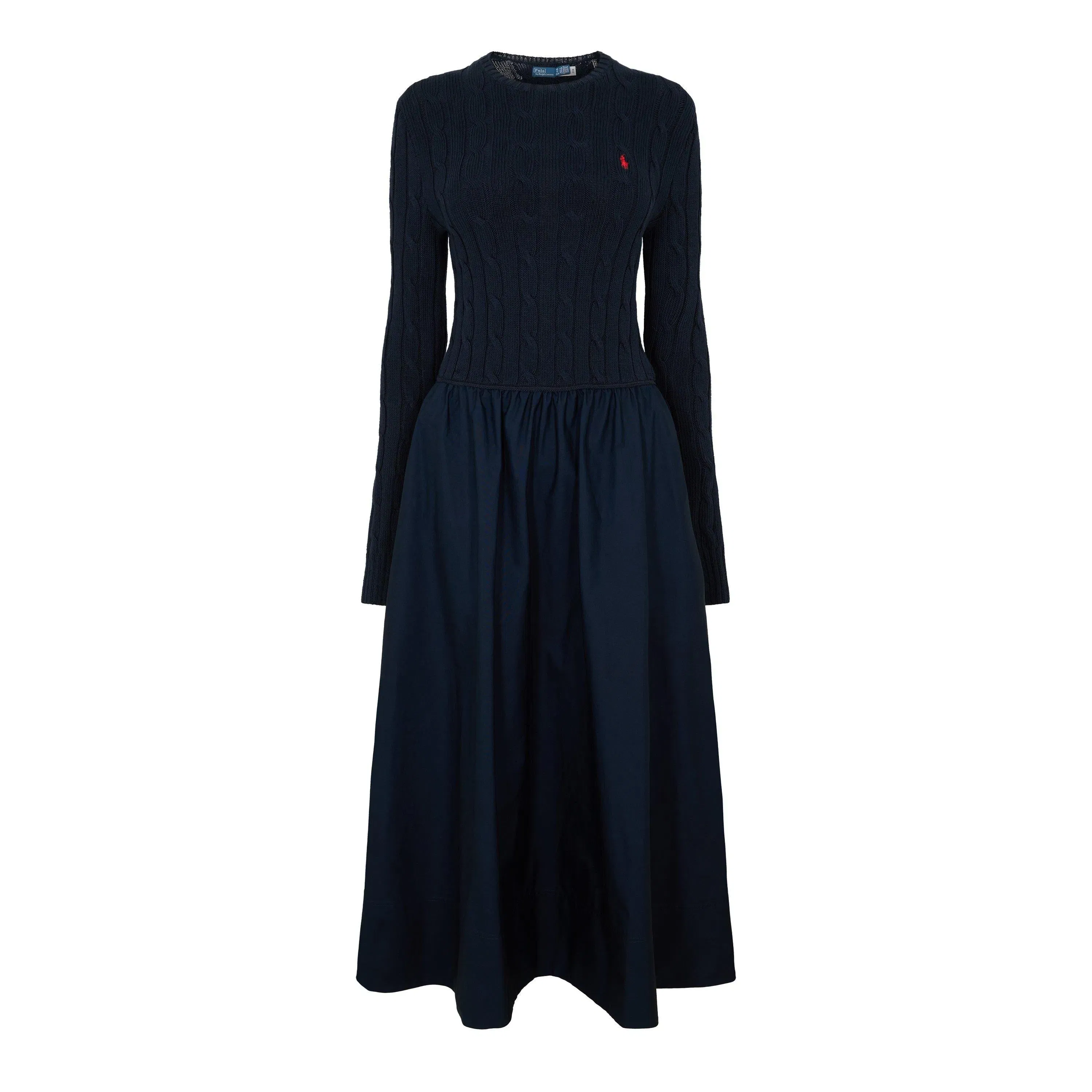 Polo Knit Dress Ld61