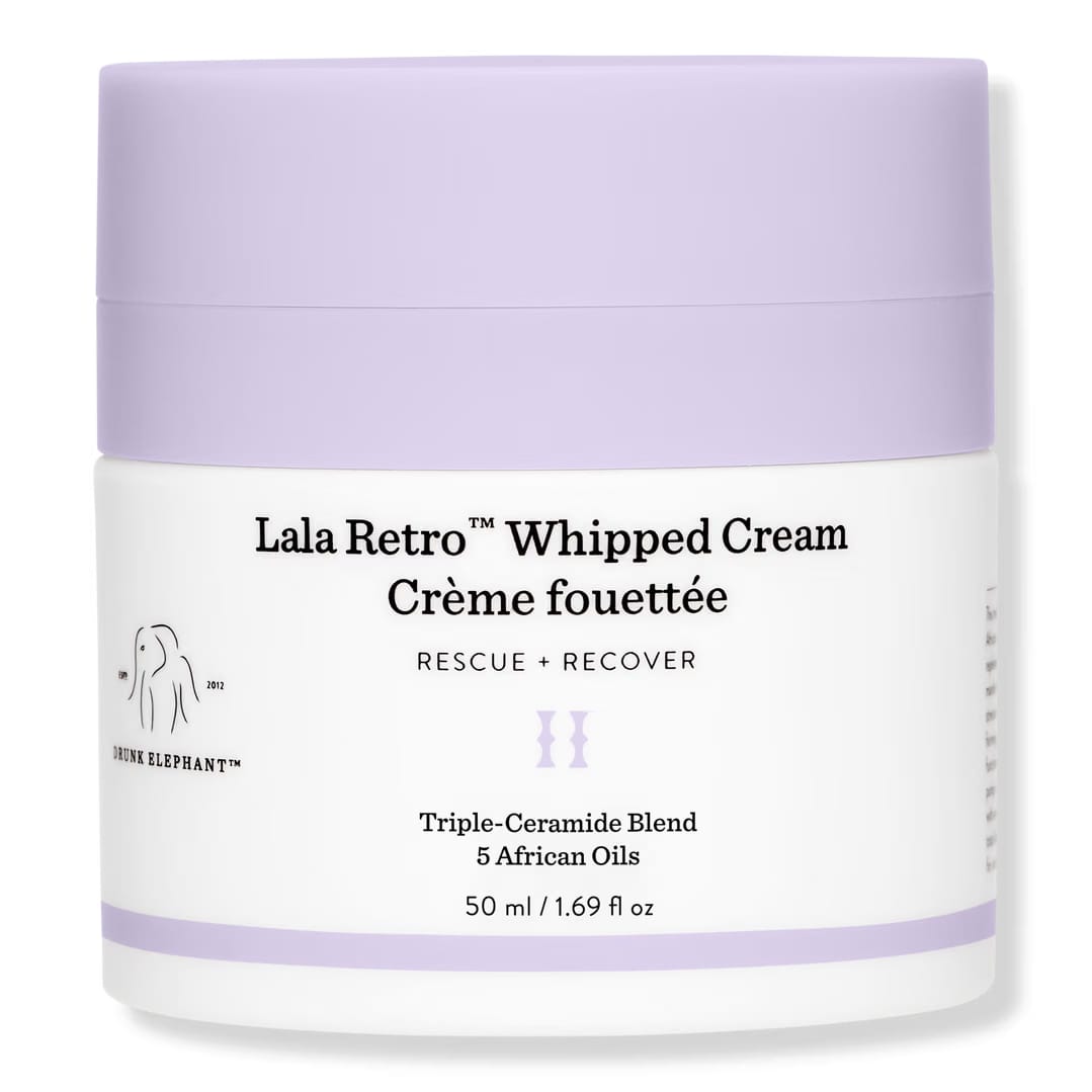 Drunk Elephant Lala Retro Whipped Cream Moisturizer with Ceramides
